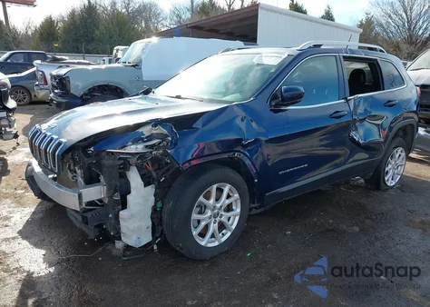 2018 Jeep Cherokee Latitude Plus Fwd from USA, damaged, VIN 1C4PJLLX7JD524813